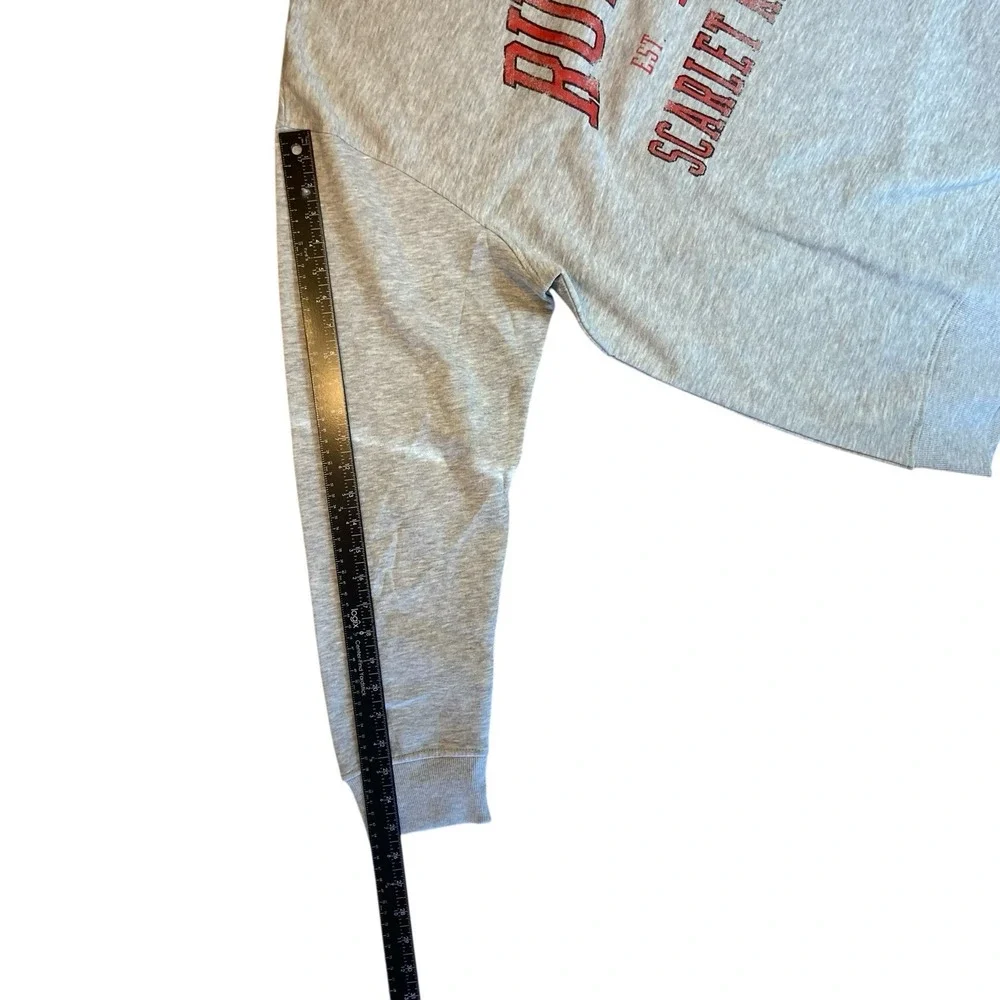 Champion Rutgers‎ Scarlet Knights Grey Crewneck XXL New